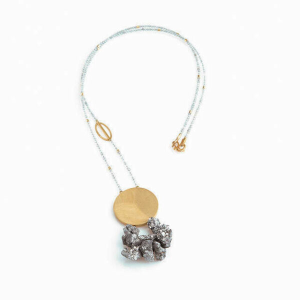 Labradoryt i druzy agatowe