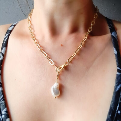 Łańcuszek z perłą