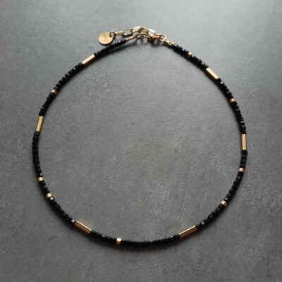 Choker z czarnym turmalinem