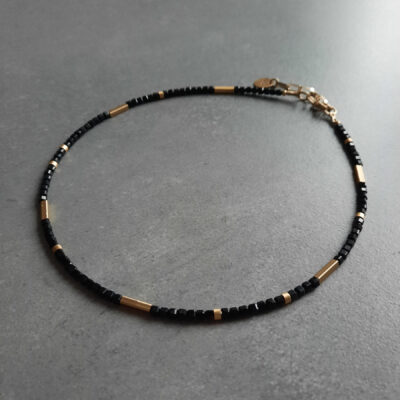 Choker z czarnym turmalinem