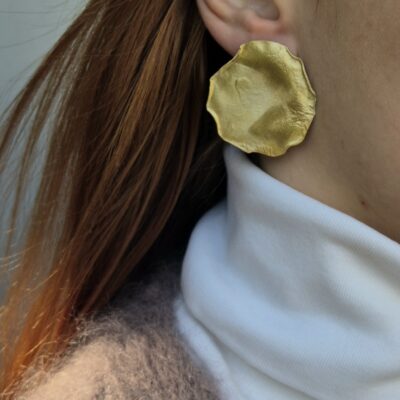 Nieregularne barokowe kolczyki