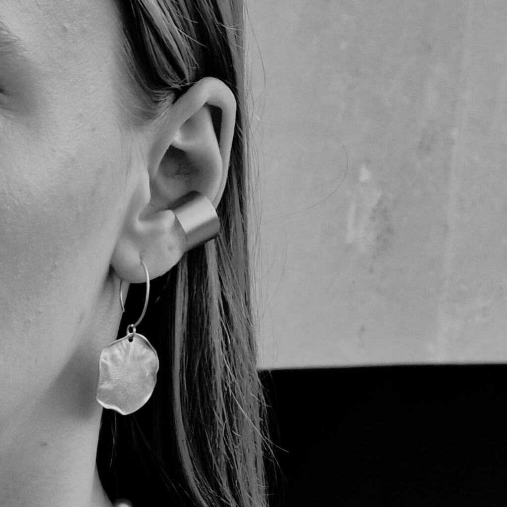 Nieregularne wiszące kolczyki