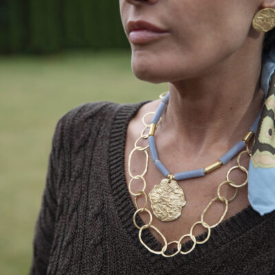 Wyjątkowy naszyjnik z angelitem